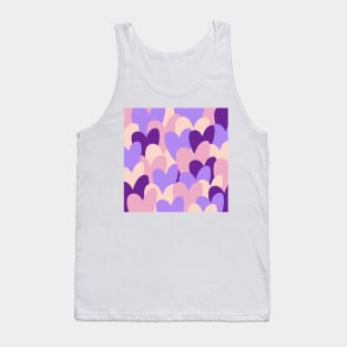 Heart Pattern Tank Top